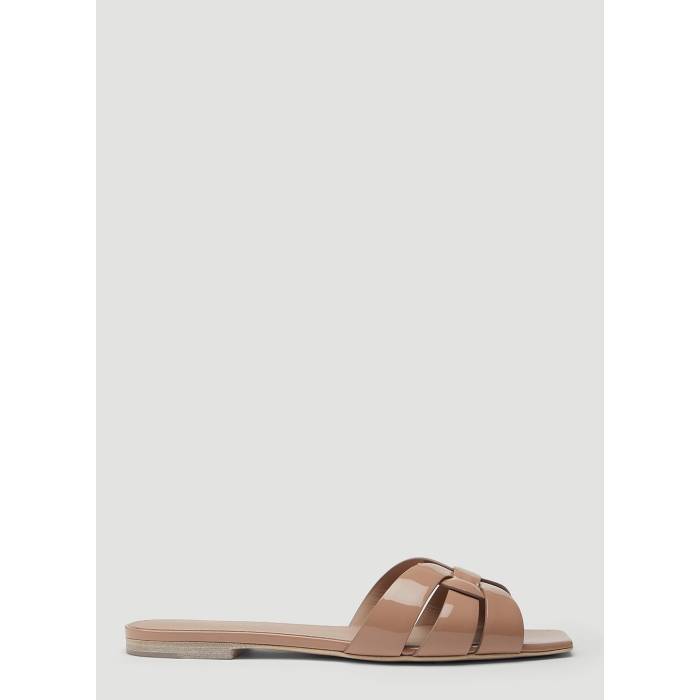 サンローラン Saint Laurent 【 Tribute Slides Women Nat 】 トリビュート レディース