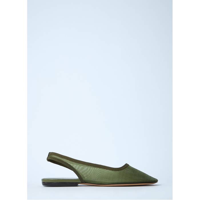 Dries Van Noten 【 Mesh Slip-On Shoes Women Grn 】 slip-on スリッポン シューズ 運動すること靴 レディース