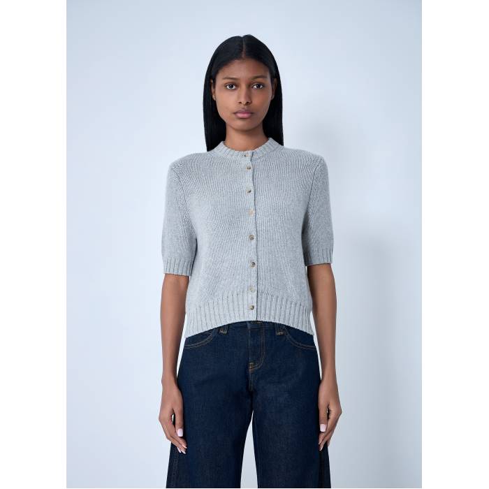 ケイト Khaite 【 Nora Cardigan Women Gry 】 ジレー レディース