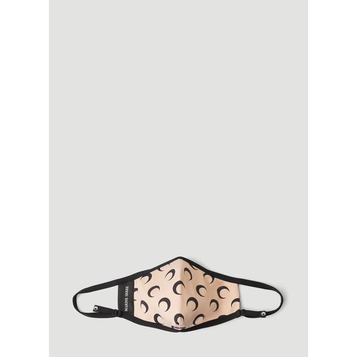 Marine Serre 【 Moon Print Face Mask Women Cre 】 レディース