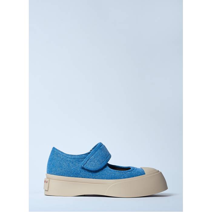 マルニ Marni 【 Mary Jane Shoes Women Blu 】 シューズ 運動すること靴 レディース