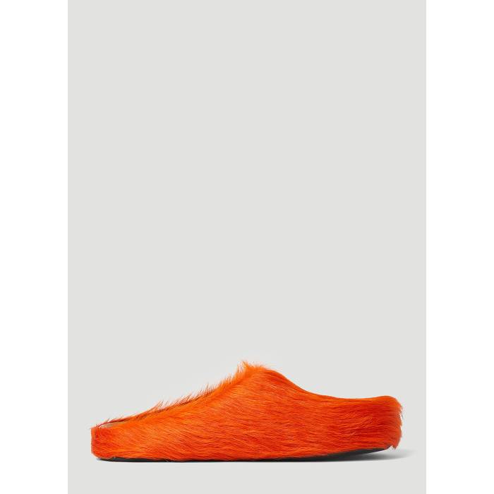 マルニ Marni 【 Fussbett Sabot Hairy Mules Men Col 】 メンズ