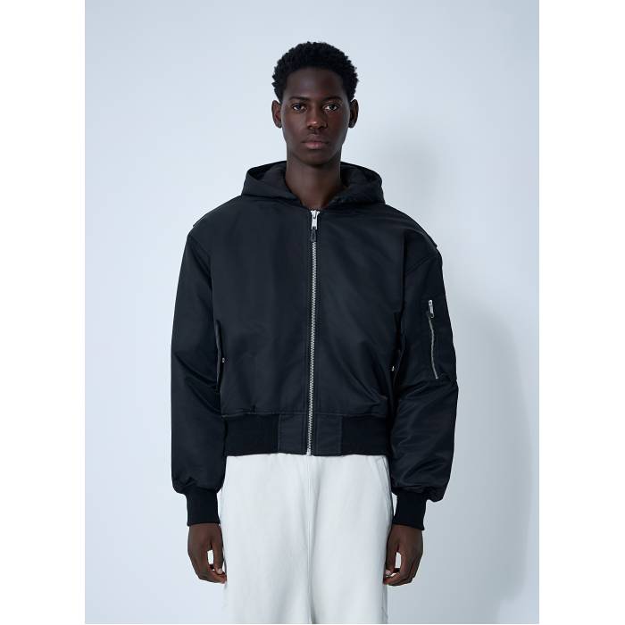 エンタイアスタジオ Entire Studios A-4 ボンバージャケット M ENTIRE STUDIOS A-4 ボンバージャケット ブラック iron 【公式通販】