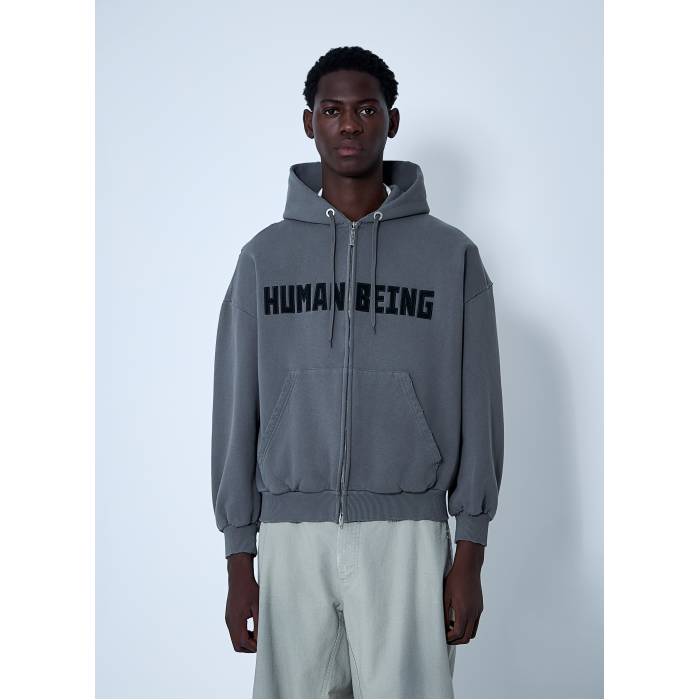 楽天市場】バレンシアガ Balenciaga 【 Zip-Up Human Being Hooded