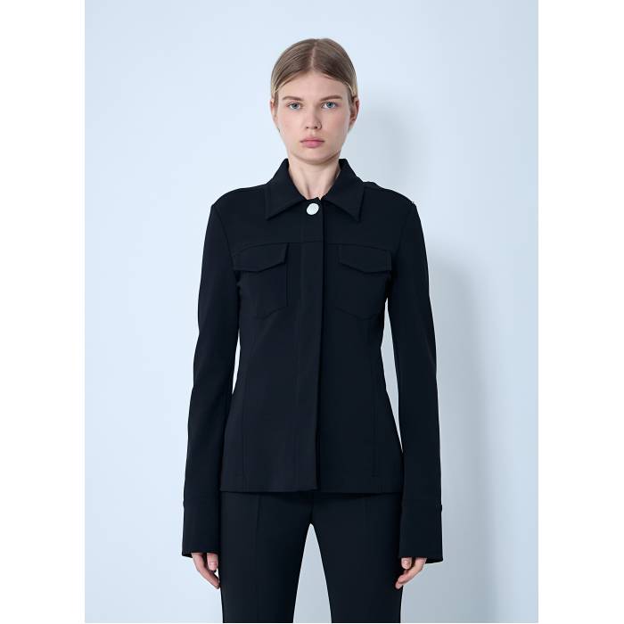 スポーツマックス Sportmax 【 Wells Jersey Jacket Women Blk 】 ジャージ Jacket ジャケット レディース|スニケス