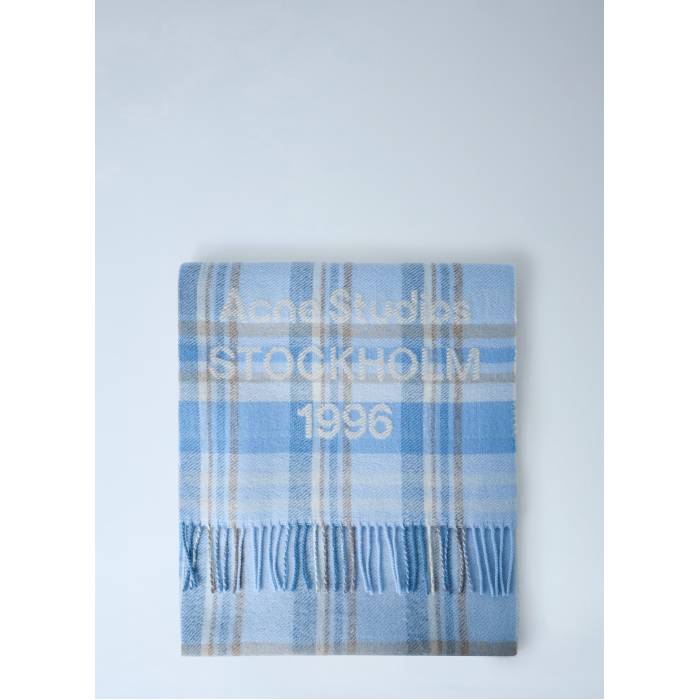 アクネストゥディオズ Acne Studios 【 Plaid Wool Scarf Women Bei 】 えり巻き レディース