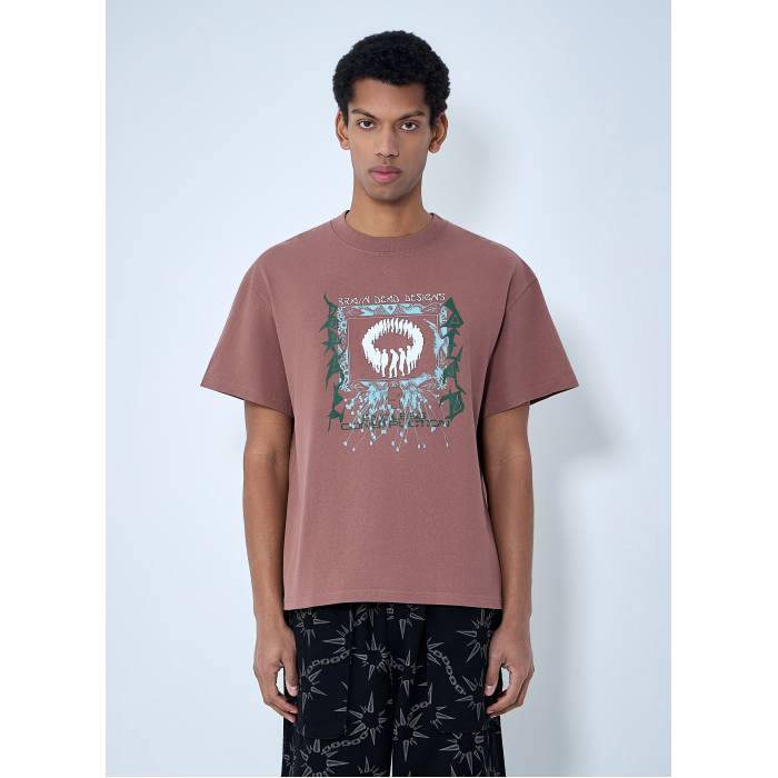 Brain Dead 【 Cotton Graphic T-Shirt Men Brn 】 グラフィック Tシャツ メンズ|スニケス
