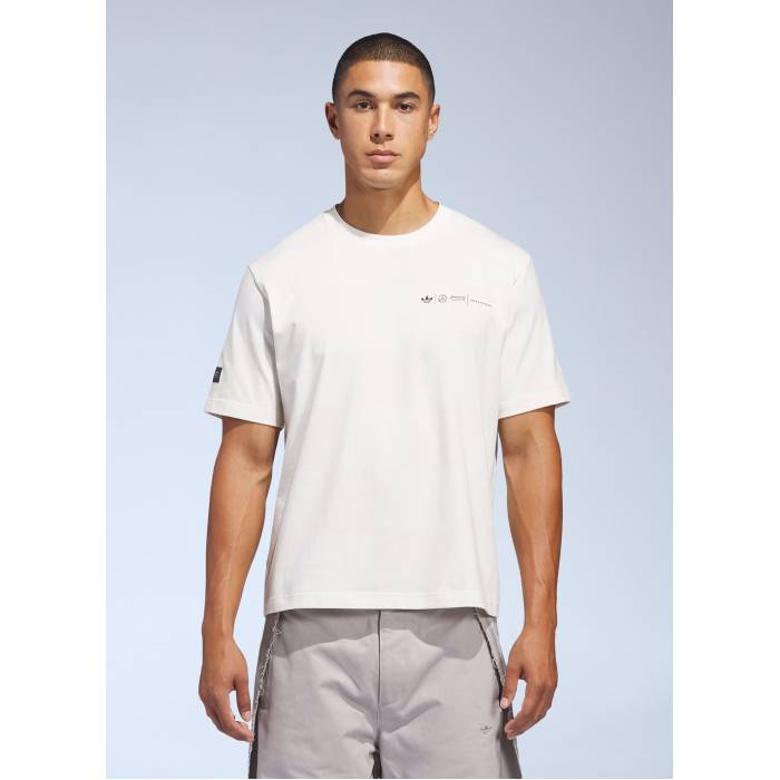 Adidas X Bad Bunny X Mercedes Amg F1 【 Logo Motif T-Shirt Men Wht 】 ロゴタイプ プルオーバー メンズ