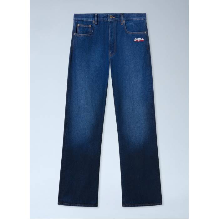 楽天市場】Off-White SKINNY REGULAR LENGHT MEDIUM BLUE WAS / オフ 