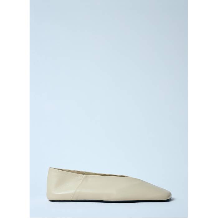 ジルサンダー Jil Sander 【 Leather Ballerina Flats Women Iry 】 なめし革 女性バレエダンサー レディース
