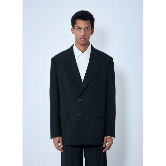 住みか マルジェラ Mm6 Maison Margiela 【 Tailored Blazer Men Blk 】 ブレイザー メンズ