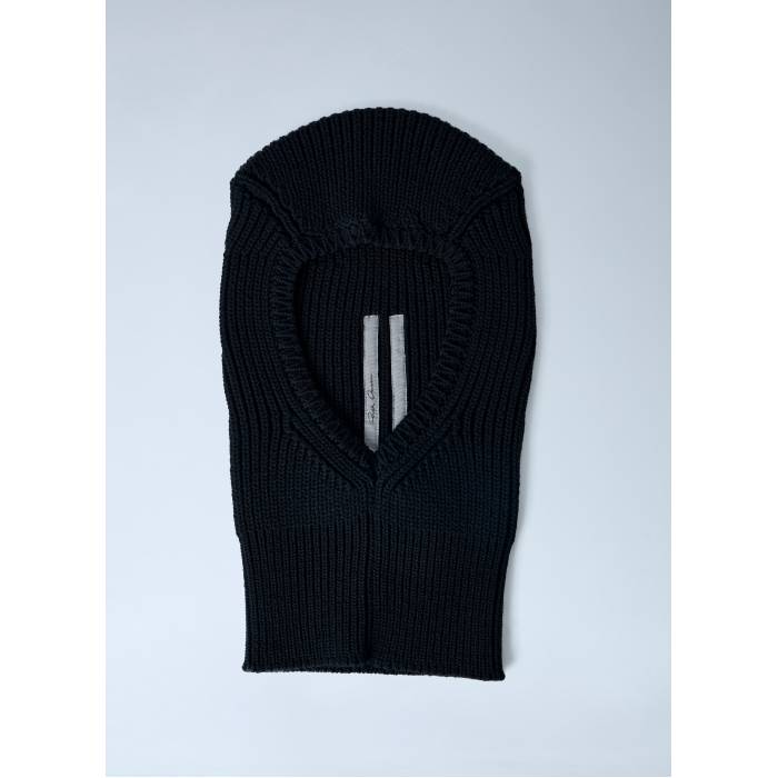 リックオウエンス Rick Owens 【 Ribbed Knit Balaclava Women Blk 】 ニット レディース