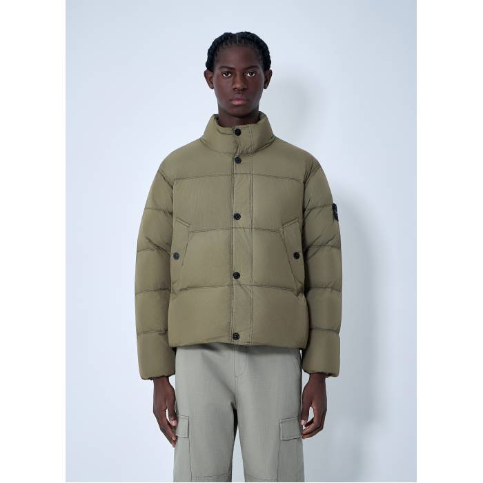 ストーンアイランド Stone Island 【 Logo Patch Bomber Jacket Men Grn 】 ロゴタイプ Jacket 上衣 メンズ