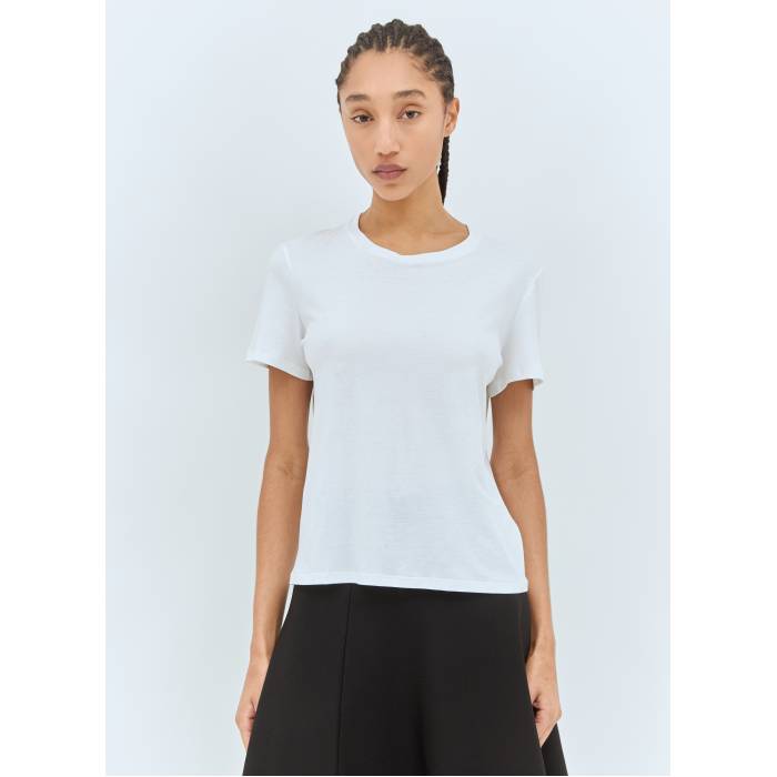 The Row 【 Wesler T-Shirt Women Wht 】 Tシャツ レディース｜スニケス