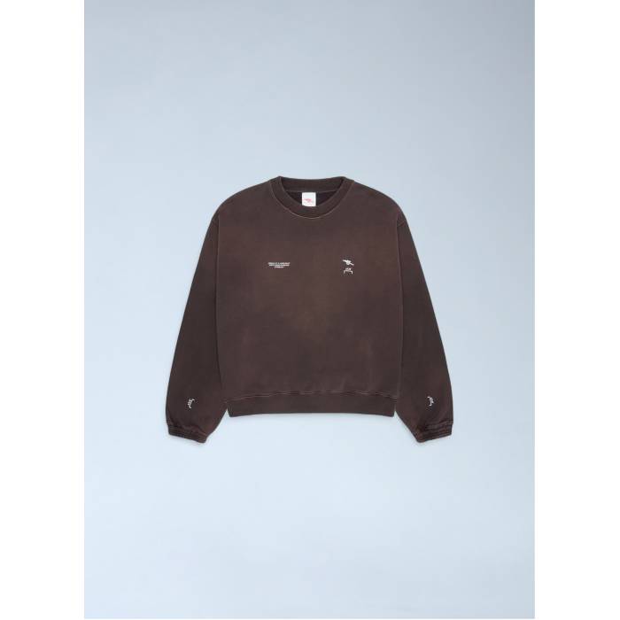 Arsenal X A-Cold-Wall* 【 Logo Motif Sweatshirt Men Brn 】 ロゴタイプ 流汗 調教師 メンズ メンズファッション-パーカー