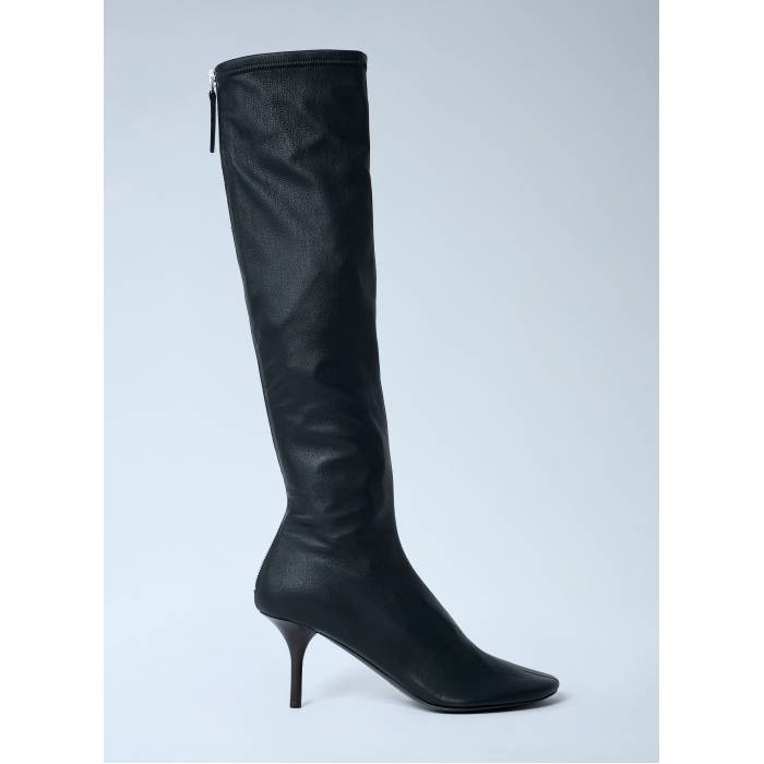 アクネストゥディオズ Acne Studios 【 Knee-High Leather Boots Women Blk 】 なめし革 ブーツ レディース