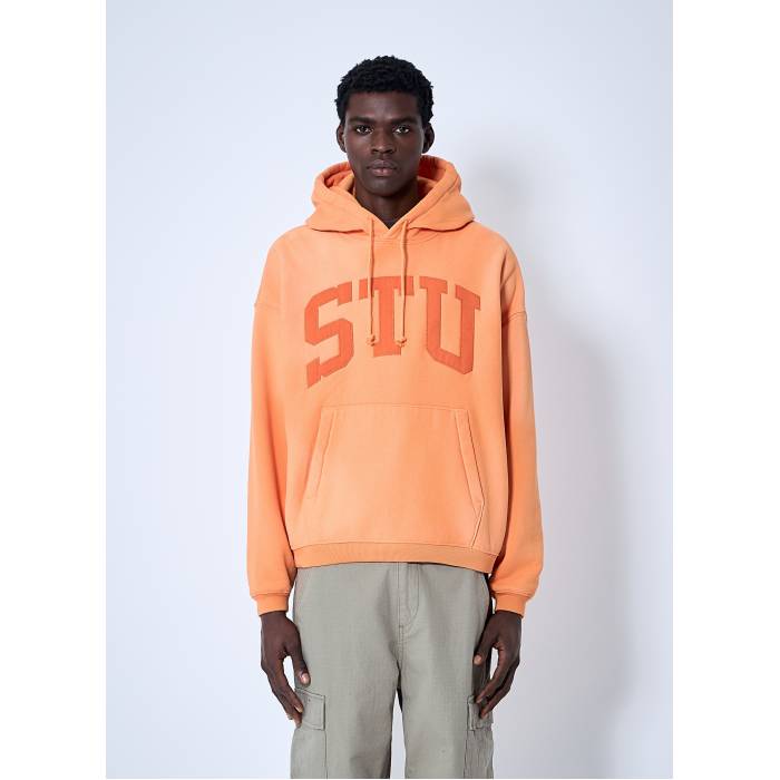 【 Hooded Logo Motif Sweatshirt Men Ora 】 フード付 ロゴ スウェット トレーナー メンズ|スニケス