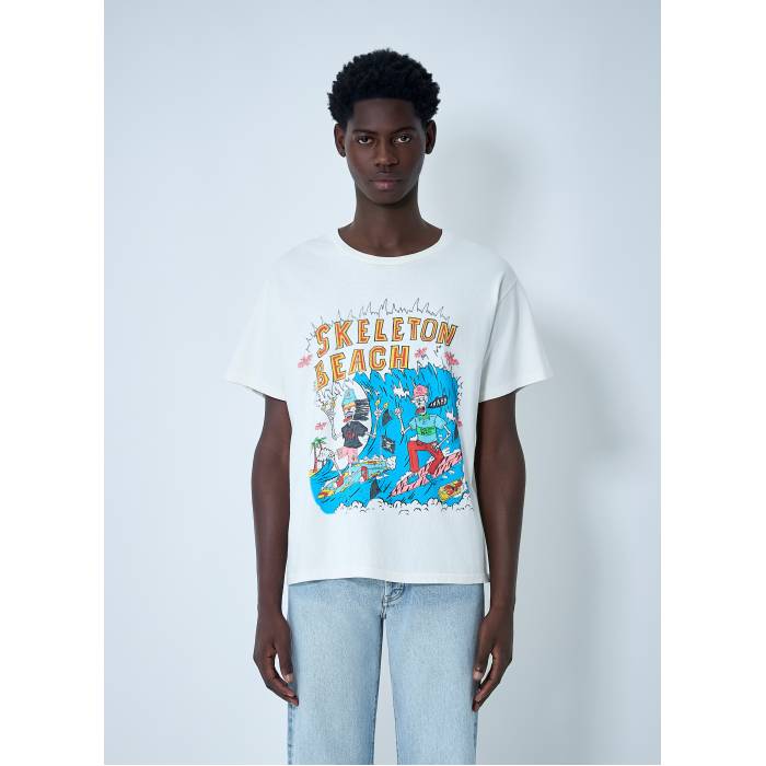 Gallery Dept. 【 Skeleton Beach Surf T-Shirt Men Wht 】 Tシャツ メンズ｜スニケス