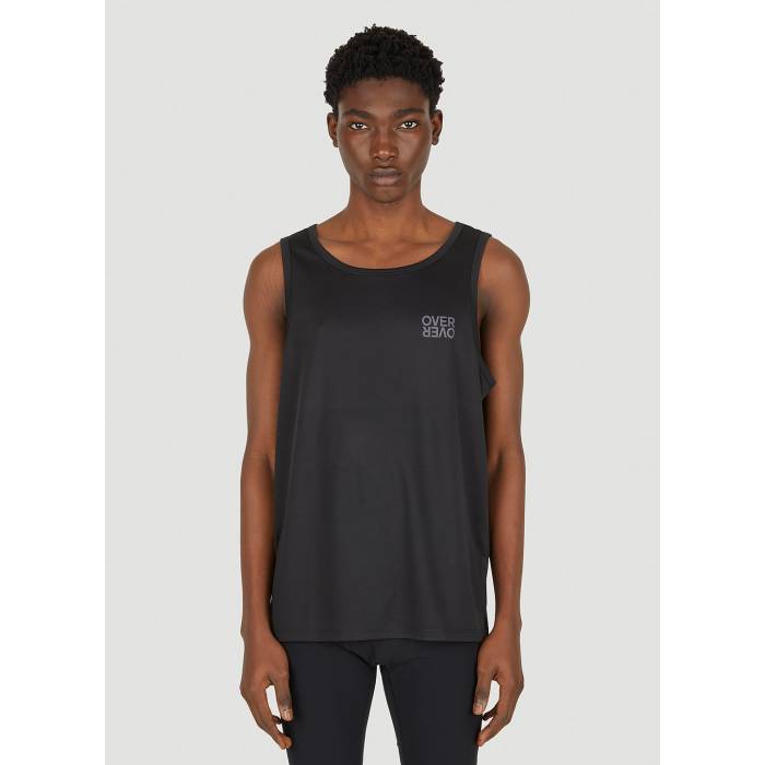 Over Over 【 Logo Print Tank Top Men Blk 】 ロゴ タンクトップ メンズ｜スニケス