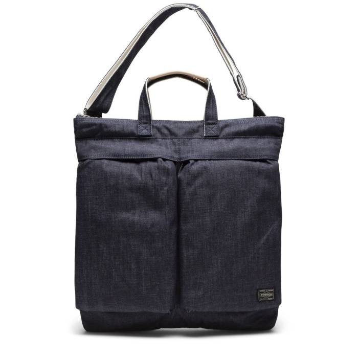 【新品】　PORTER Macintosh コラボ　デニム　ヘルメットバッグ 楽天市場】【新品】【限定コラボ◇定価5.4万】PORTER