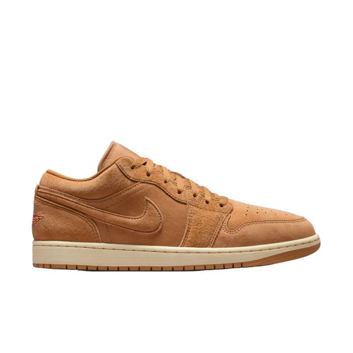 ナイキ　エアジョーダン Air Jordan 【 1 Low Se Unisex Flax/Red/Msln 】 ユニセックス Red 赤・レッド