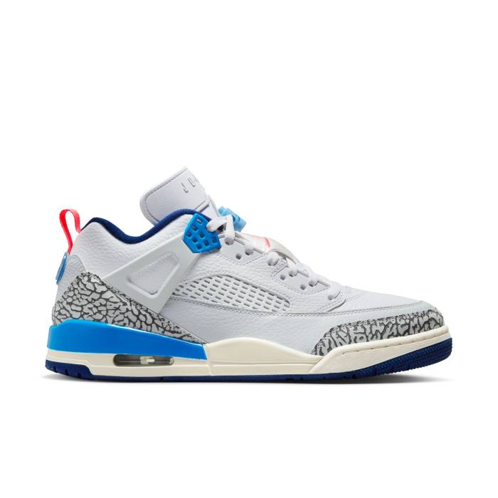 ナイキ エアジョーダン Air Jordan 【 Jordan Spizike Low Unisex Wht/Pltnm-Blue 】 ユニ一発やる
