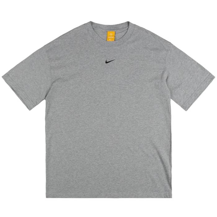 ナイキ Nike 【 Nocta Men's T-Shirt Mens Dark Grey Heather/Black 】 メンズ Tシャツ メンズ 灰色 グレー heather ヘザー 黒色 ブラック｜スニケス