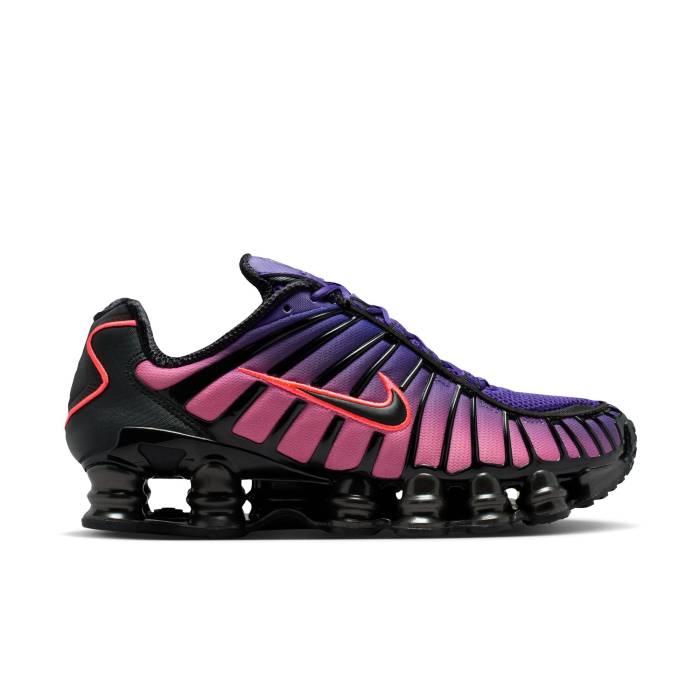ナイキ Nike 【 Shox Tl Fade Unisex Prpl/Lava/Blk 】 Shox ショックス ユニセックス