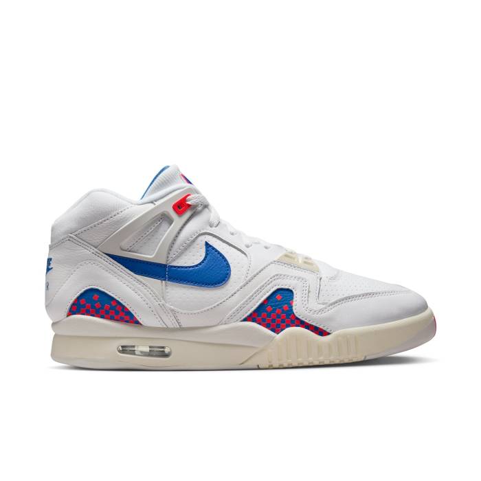 ナイキ Nike 【 Air Tech Challenge 2 Unisex Wht/Blu-Crmsn 】 テック ユニ一発やる