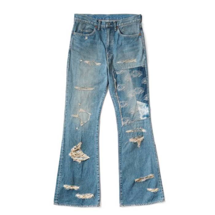 Kapital 【 14Oz Denim 5P Okabellbo (Speakeasy Dixieremake) Unisex Pro Indigo 】 デニム ユニセックス プロ 藍色・インディゴ|スニケス