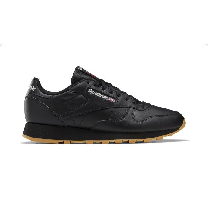 リーボック Reebok 【 Classic Leather Men Black 】 クラシック レザー 靴 メンズ靴 スニーカー メンズ 黒色 ブラック