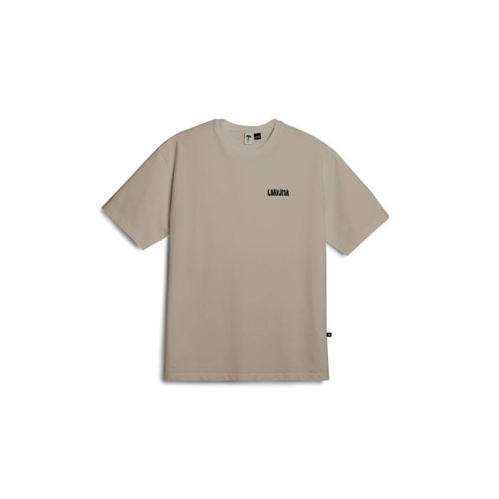Cariuma 【 Luan T-Shirt Men Brown 】 Tシャツ メンズファッション トップス Tシャツ カットソー メンズ 茶色 ブラウン