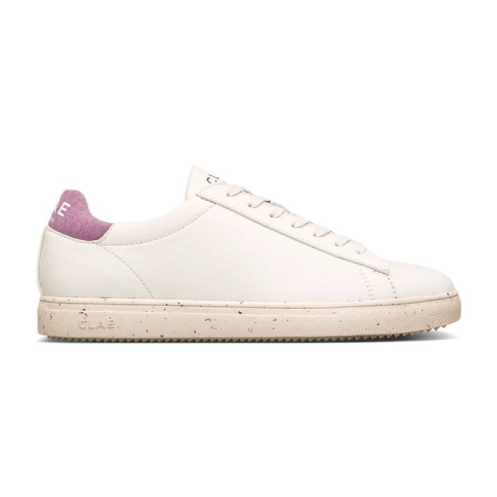 クレイ Clae 【 Bradley Vegan Off-White Elderberry Women White 】 オフホワイト 靴 レディース靴 スニーカー レディース 白色 ホワイト