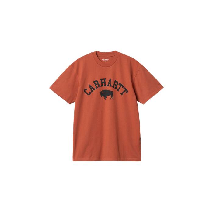 カーハート ダブリューアイピー Carhartt Wip 【 S/S Locker T-Shirt Pheonix Men Orange 】 半袖 Tシャツ Tシャツ メンズファッション トップス Tシャツ カットソー メンズ orange 橙・オレンジ