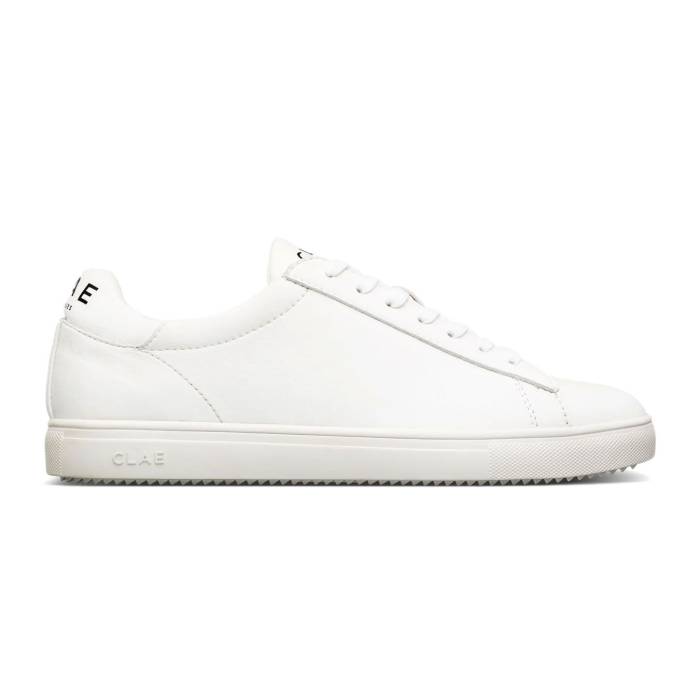 粘土 Clae 【 Bradley Vegan Triple White Unisex White 】 白いこと 白いこと ユニ一発やる 白いこと 白いこと