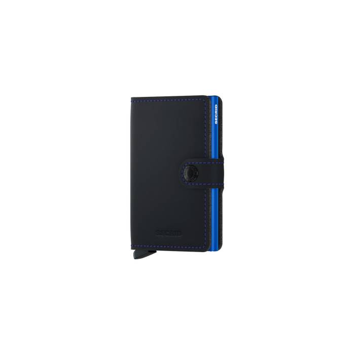 Secrid 【 Miniwallet Matte Black-Blue Unisex Offwhite 】 ユニ一発やる