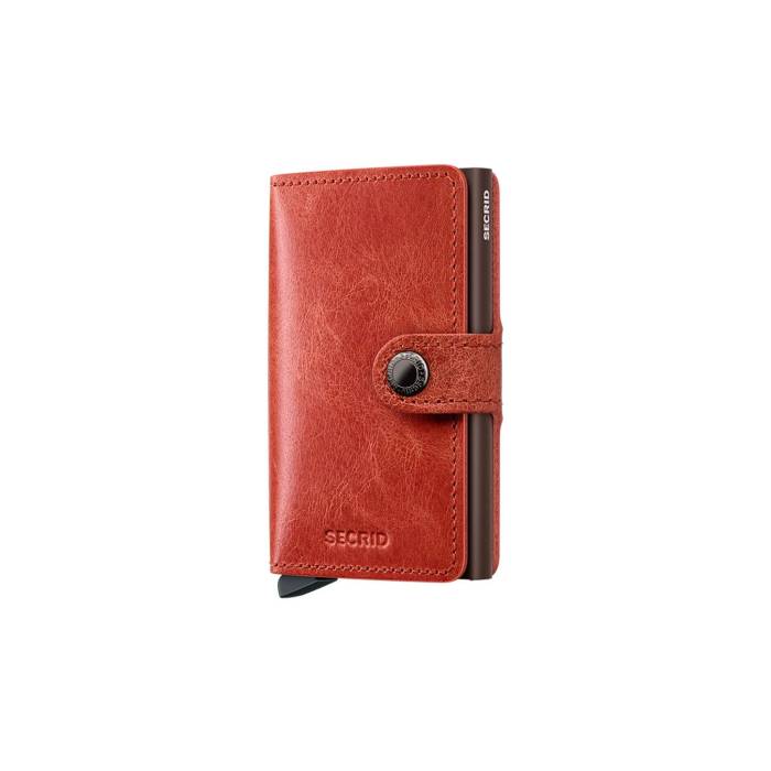 Secrid 【 Miniwallet Vintage Orange Unisex Orange 】 vintage ビンテージ・ヴィンテージ orange 橙・オレンジ色 ユニ一発やる orange 橙・オレンジ色