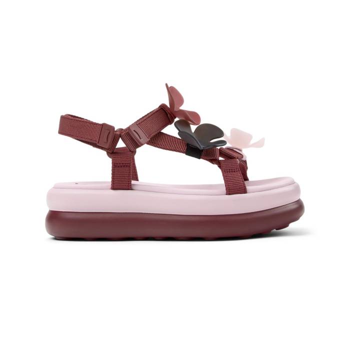 カンペール Camper 【 Twins Women Burgundy 】 ツインズ レディース ぶどう酒色・バーガンディー