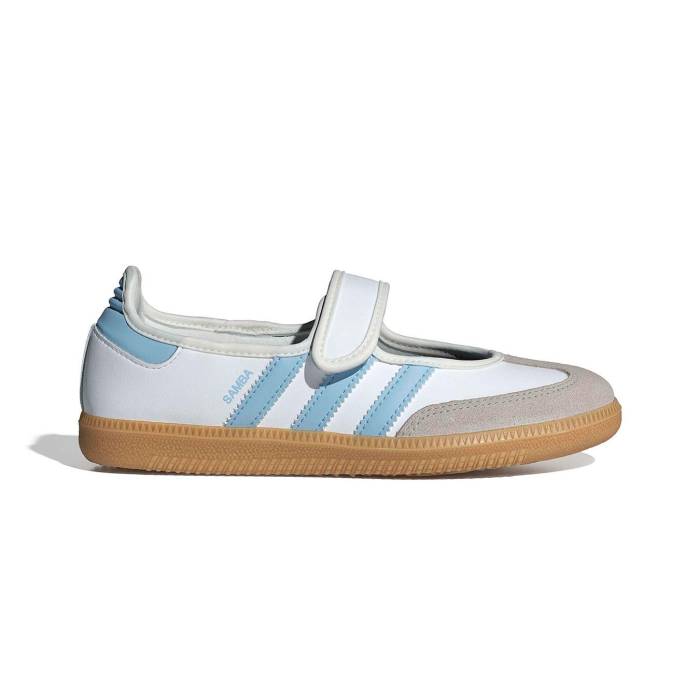 アディダス Adidas Originals 【 Adidas Samba Jane Junior Kids White 】 アディダス サンバ お坊っちゃん キッズ 白いこと 白いこと