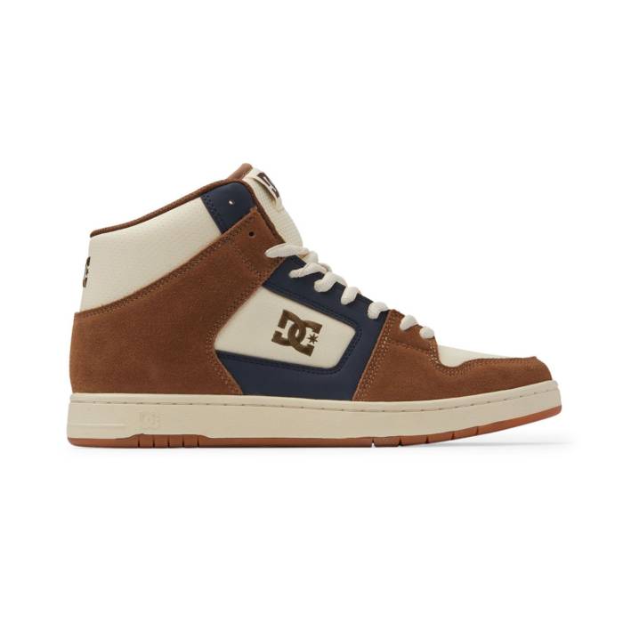 ディーシー シューズ Dc Shoes 【 Manteca 4 High Men Brown 】 マンテカ 御機嫌 メンズ 赤銅色 赤銅色