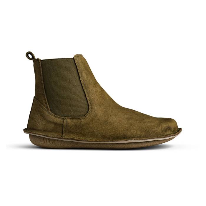 Vibae 【 Helsinki Bio-Suede Bosco Khaki Unisex Green 】 カーキ ユニ一発やる green 緑・緑であること