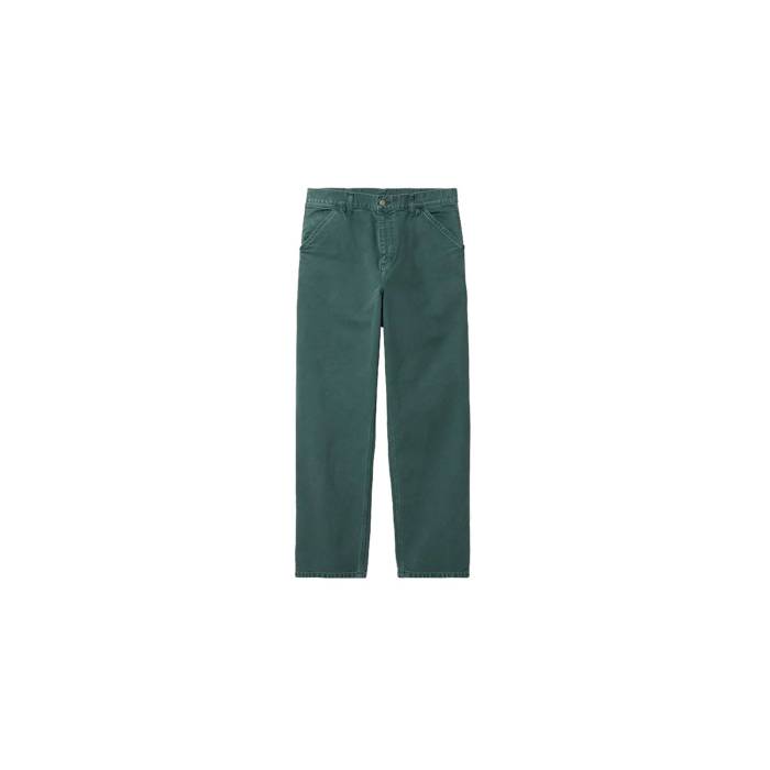 カーハート ダブリューアイピー Carhartt Wip 【 Single Knee Pant Botanic Men Blue 】 パンツ メンズファッション ズボン パンツ メンズ 青色 ブルー