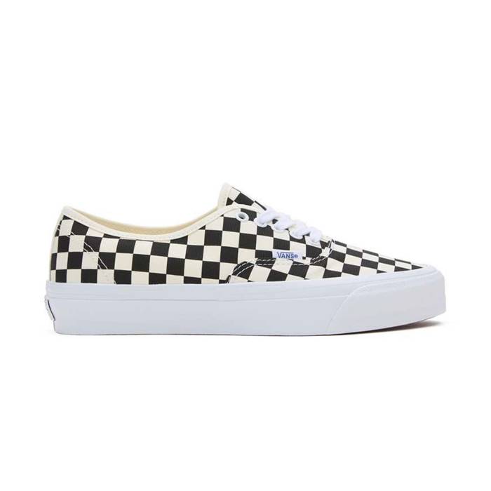 ヴァンズ Vans 【 Premium Authentic Reissue 44 Lx Checkerboard Black Off White Men Black 】 Premium プレミアム オーセンティック 黒色 ブラック 白色 ホワイト 靴 メンズ靴 スニーカー メンズ 黒色 ブラック