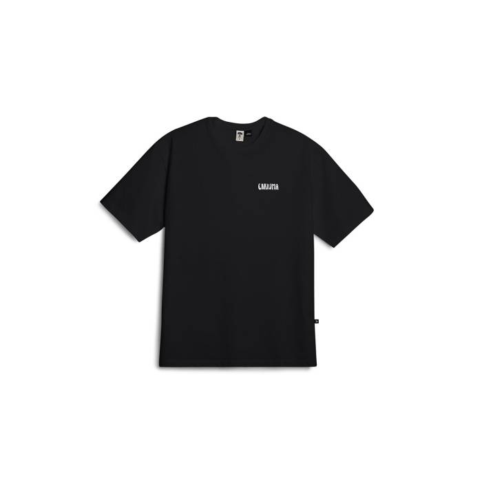 Cariuma 【 Luan T-Shirt Men Black 】 Tシャツ メンズファッション トップス Tシャツ カットソー メンズ 黒色 ブラック