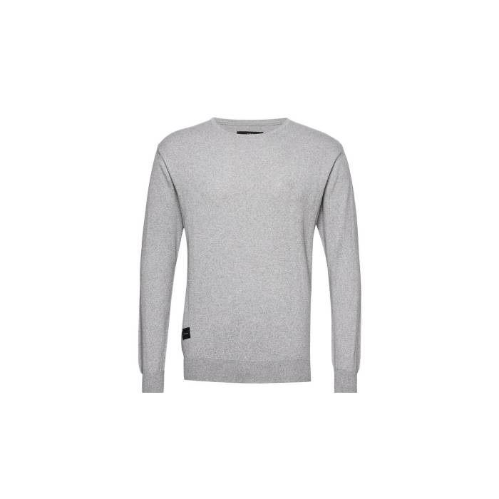 Makia 【 Fair Knit M Men Grey 】 ニット メンズファッション トップス スウェット トレーナー メンズ 灰色 グレー
