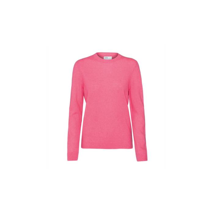 カラフル スタンダード Colorful Standard 【 Women Light Merino Wool Crew Women Pink 】 クルー レディースファッション トップス その他 レディース pink ピンク