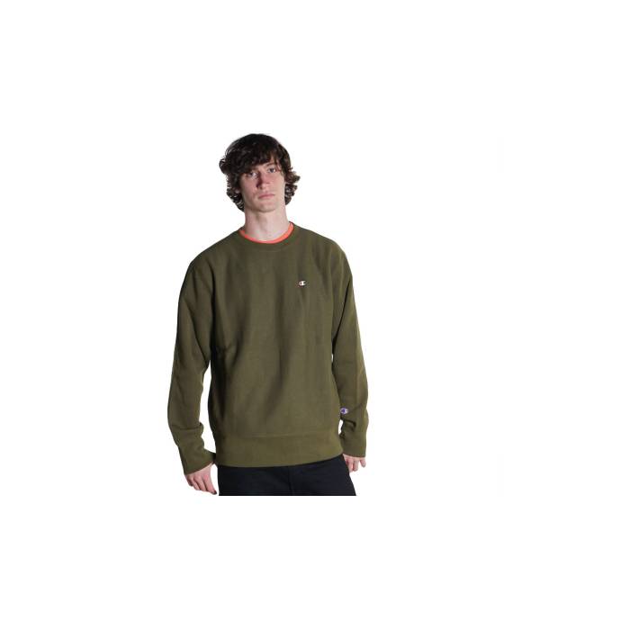 チャンピオン Champion 【 Crewneck Sweatshirt Men Green 】 スウェット トレーナー メンズファッション トップス スウェット トレーナー メンズ green 緑・グリーン