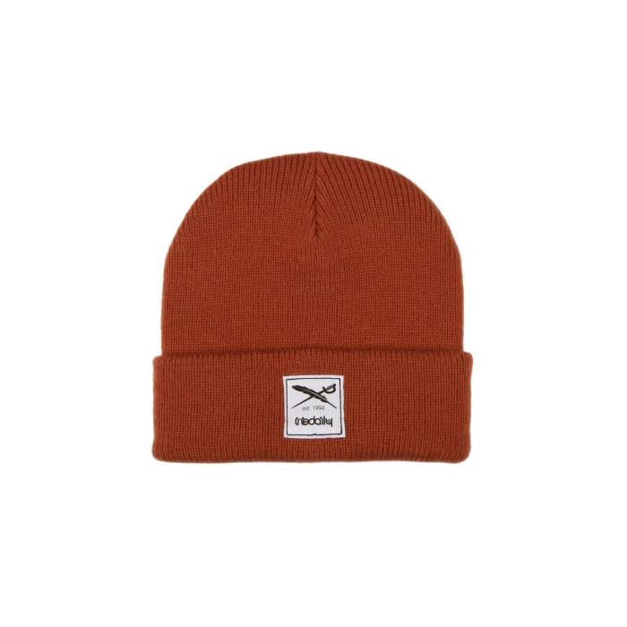 Iriedaily 【 Smurpher Heavy Beanie Unisex Brown 】 キャップ 帽子 バッグ 小物 ブランド雑貨 帽子 メンズ帽子 ニット帽 ユニセックス 茶色 ブラウン