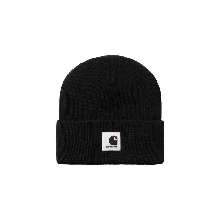 カーハート ダブリューアイピー Carhartt Wip 【 Ashley Beanie Black Unisex Black 】 キャップ 帽子 黒色 ブラック バッグ 小物 ブランド雑貨 帽子 メンズ帽子 ニット帽 ユニセックス 黒色 ブラック