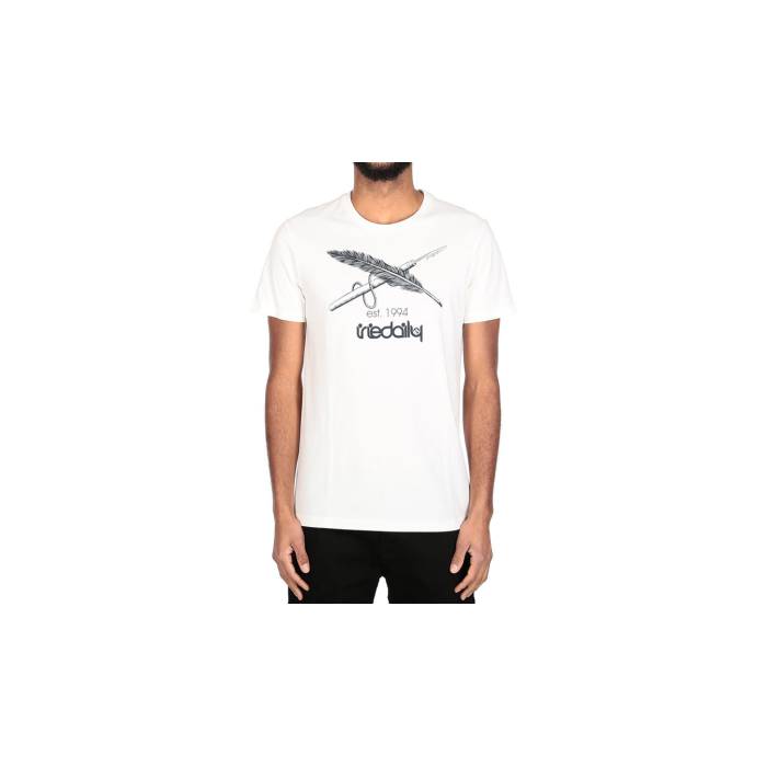 Iriedaily 【 Harpoon Flag Tee Men White 】 Tシャツ メンズファッション トップス Tシャツ カットソー メンズ 白色 ホワイト
